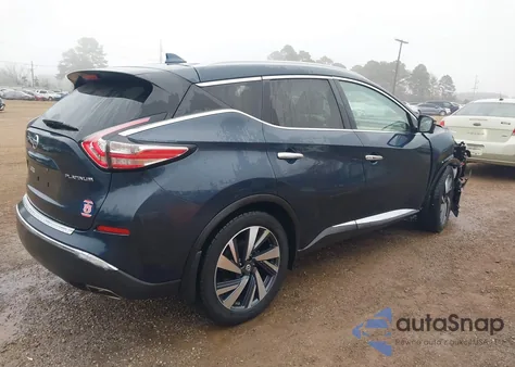 2018 Nissan Murano Platinum z USA, uszkodzony, nr VIN 5N1AZ2MG7JN109083